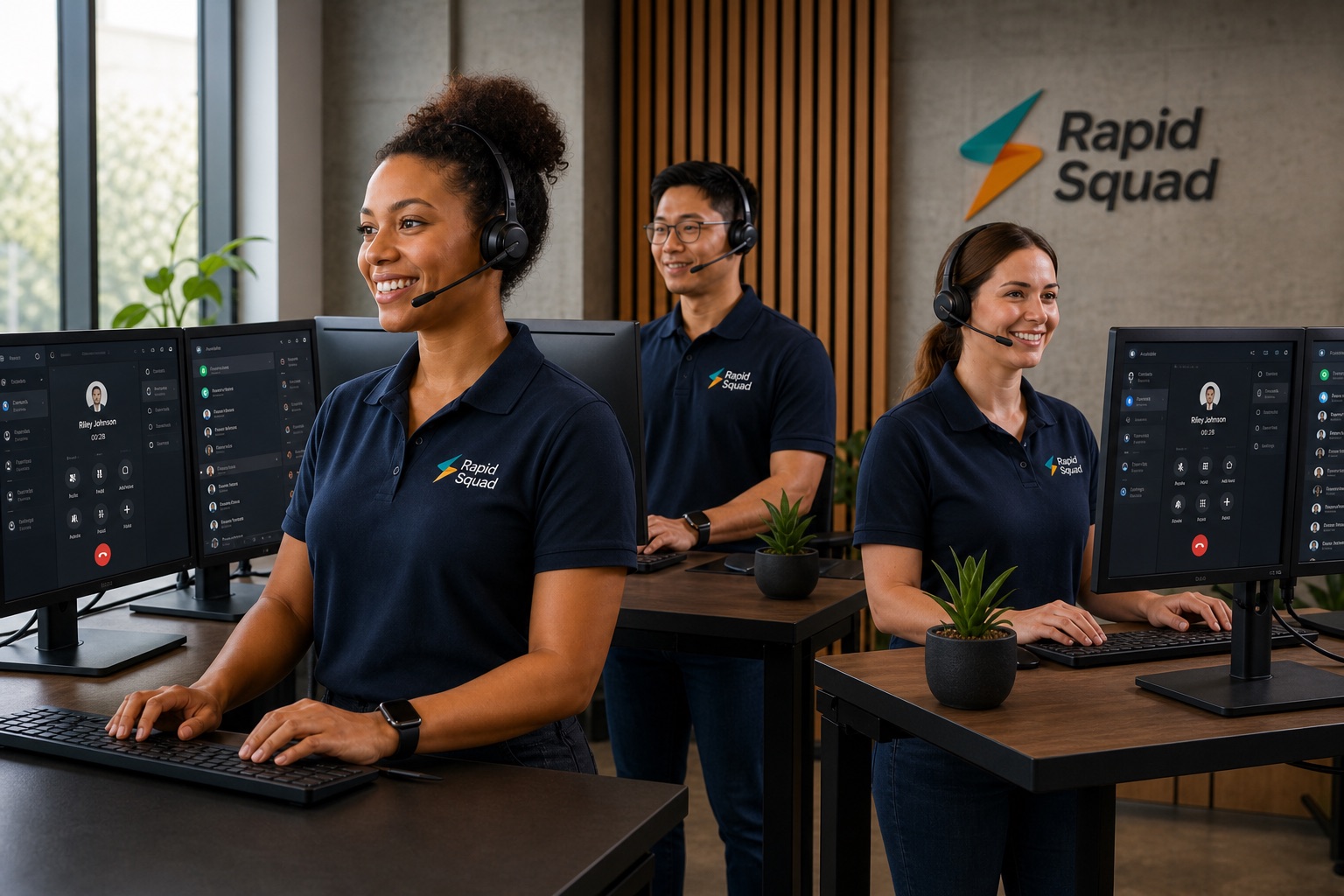 Rapid Squad operations supporting Appointment Setting campaigns