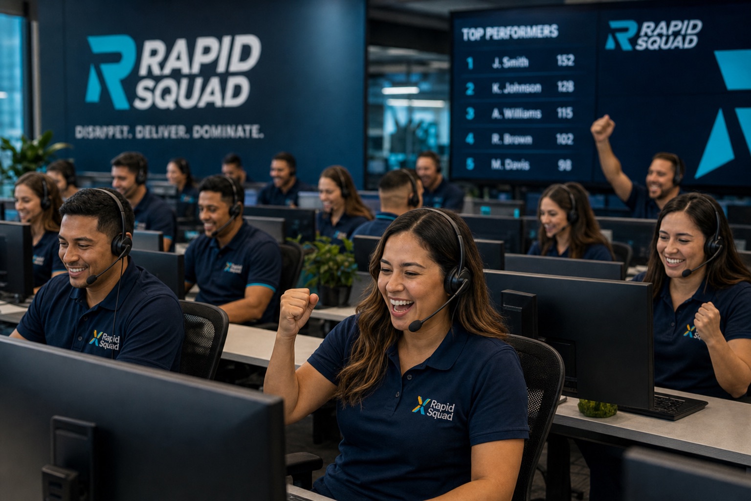 Rapid Squad lead generation team